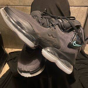 Nike Black and Gray LeBron James size 9.5